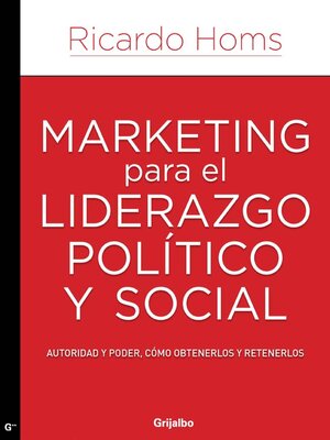 cover image of Marketing para el liderazgo político y social